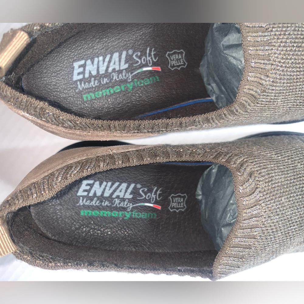 ENVAL SOFT Women's Comfort Slip-On Wedge. Taupe. Euro Size 39. (7.5-8 U.S.)‎ - Picture 6 of 13